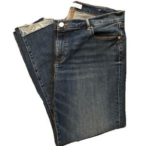 Ann Taylor LOFT Blue Modern Skinny Jeans